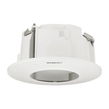 Hanwha - SHD-1600FPW - Plenum Flush Mount for XNF-8010R/8010RV/9010RV/9010RVM, XND-6085V, XNV-6080/6080R/8080R/L6080/L6080R/6120/6120R/6085