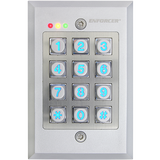 SECO-LARM - SK-1123-FDQ - Vandal Resistant Flush-Mount Access Control Keypad