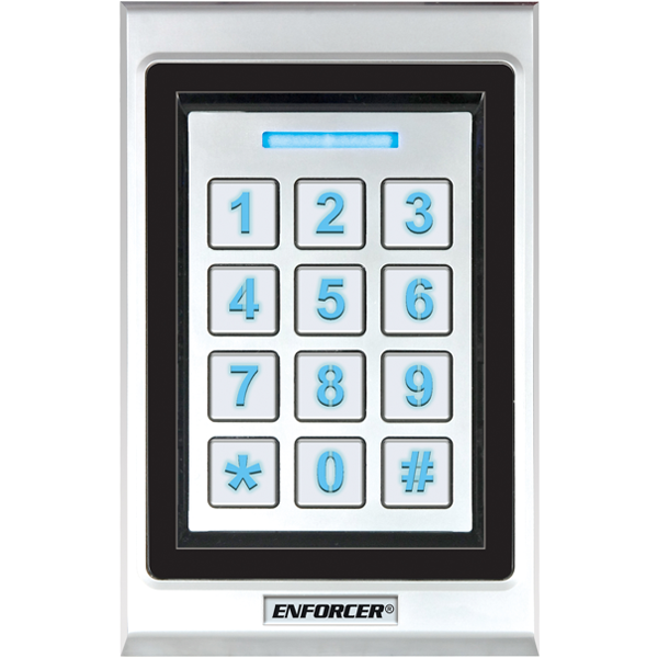 SECO-LARM - SK-B141-PQ - Bluetooth Access Controller - Single-Gang Keypad with Prox