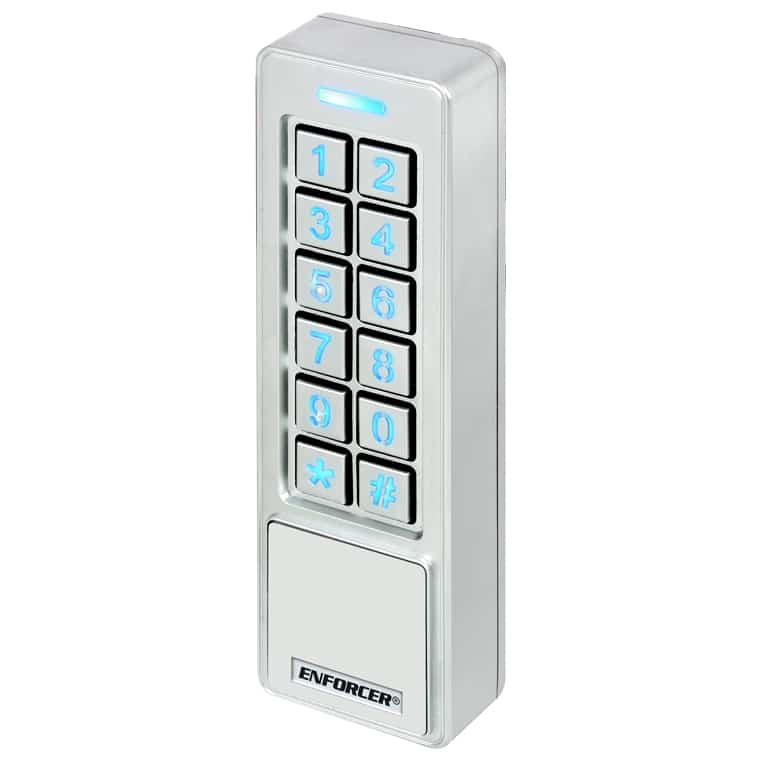 SECO-LARM - SK-B241-PQ - Bluetooth Access Controller - Mullion Keypad with Prox