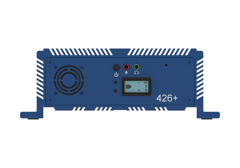 Hanwha - SKY-BR426p-0 - CMVR 426+ with 4TB (Compact and Ruggedized Form Factor)
 4MP: 20CH, Analytics: 15CH, up to 2 LPR cameras, 16TB HDD (35 days for 20 cameras @ 4MP), 2x HDMI
 This product is subject to the Wisenet SKY agreement.