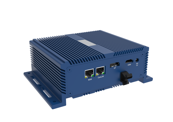 Hanwha - SKY-SU406p-0 - Location Setup Fee Bridge 406+ (Compact Form Factor)
 1MP: 44CH, 4MP: 35CH, Analytics: 15CH, up to 2 LPR cameras, up to 2 days of local video buffering for 35CH @ 4MP, 2x HDMI
 This product is subject to the Wisenet SKY agreem