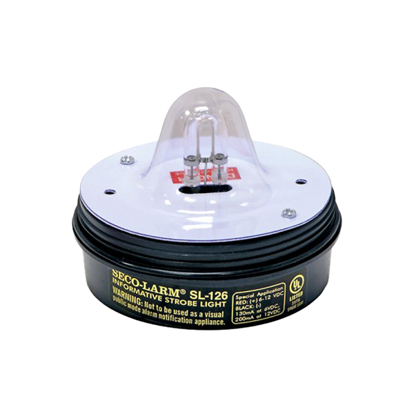 SECO-LARM - SL-126Q-G - Green Xenon Tube Strobe Light 6-12VDC