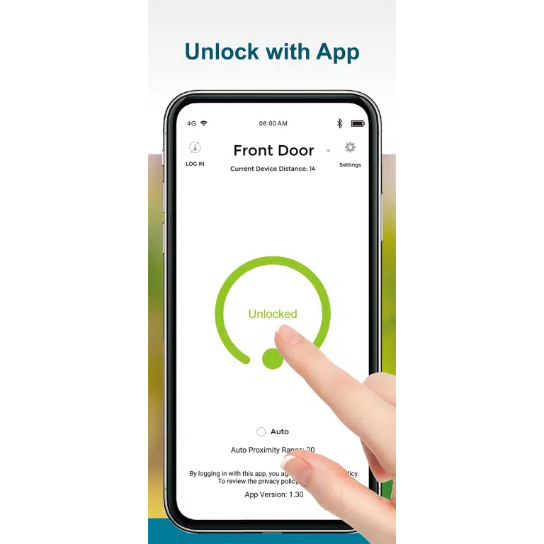 SECO-LARM - SK-B141-PQ - Bluetooth Access Controller - Single-Gang Keypad with Prox