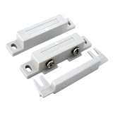 SECO-LARM - SM-200Q/W - Screw-Terminal Surface-Mount Magnetic Contact - White, 3/4″ (19mm) Gap, Closed loop, UL Listed
