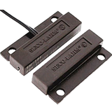 SECO-LARM - SM-204Q/BR - Surface-Mount Closed Loop Magnetic Contact with flange and pre-wired 15" leads from center, brown. 1" Gap. Mounts with screws or included 3M tape. UL listed. Sold in multiples of 10 (price is for 1 pc).