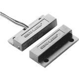 SECO-LARM - SM-204Q/W - Surface-Mount Closed Loop Magnetic Contact with flange and pre-wired 15" leads from center, white. 1" Gap. Mounts with screws or included 3M tape. UL listed. Sold in multiples of 10 (price is for 1 pc).