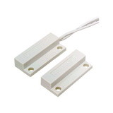 SECO-LARM - SM-205Q/W - Miniature Surface-Mount Magnetic Contact - White, 3/4″ (19mm) Gap, Closed loop, UL Listed