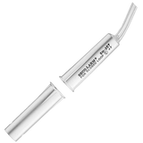 SECO-LARM - SM-207Q/W - ⅜" Diameter Press-Fit Mount Closed Loop Magnetic Contact with pre-wired 15" leads. 1" Gap. UL Listed. White. Sold in multiples of 10 (price is for 1 pc).