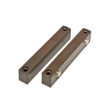 SECO-LARM - SM-216Q/BR - Surface-Mount Closed Loop Magnetic Contact with screw terminals. 2¾" Gap. UL Listed. Brown. Sold in multiples of 10 (price is for 1 pc).