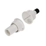 SECO-LARM - SM-4104-TQ/W - ¾ Steel Door Recessed Closed Loop Magnetic Contact with quick-connect terminals. 1" Gap. UL, CUL Listed. White. Sold in Multiples of 10. (price is for 1 pc).