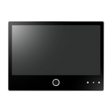 Hanwha - SMT-1031PVW - 10-inch (10.1") AI Enabled IP Public View Monitor (AI PVM), White Color, 1024x600 60Hz, Ethernet, Built-in Speakers (1W x2), AI Object Classification and Analytics, Face Detection, Motion Activated LED and Audio Alarm, Customiz