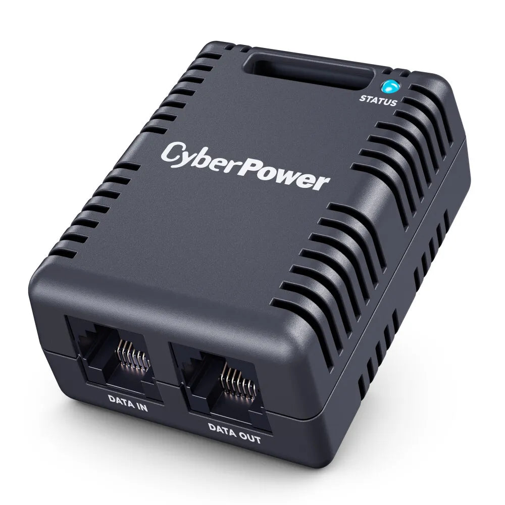 CYBERPOWER - SNEV001 - 4 input contact closures, RJ45 Ethernet port x 2, 10 ft cable, 3 year warranty, Daisy chain x 8 maximum