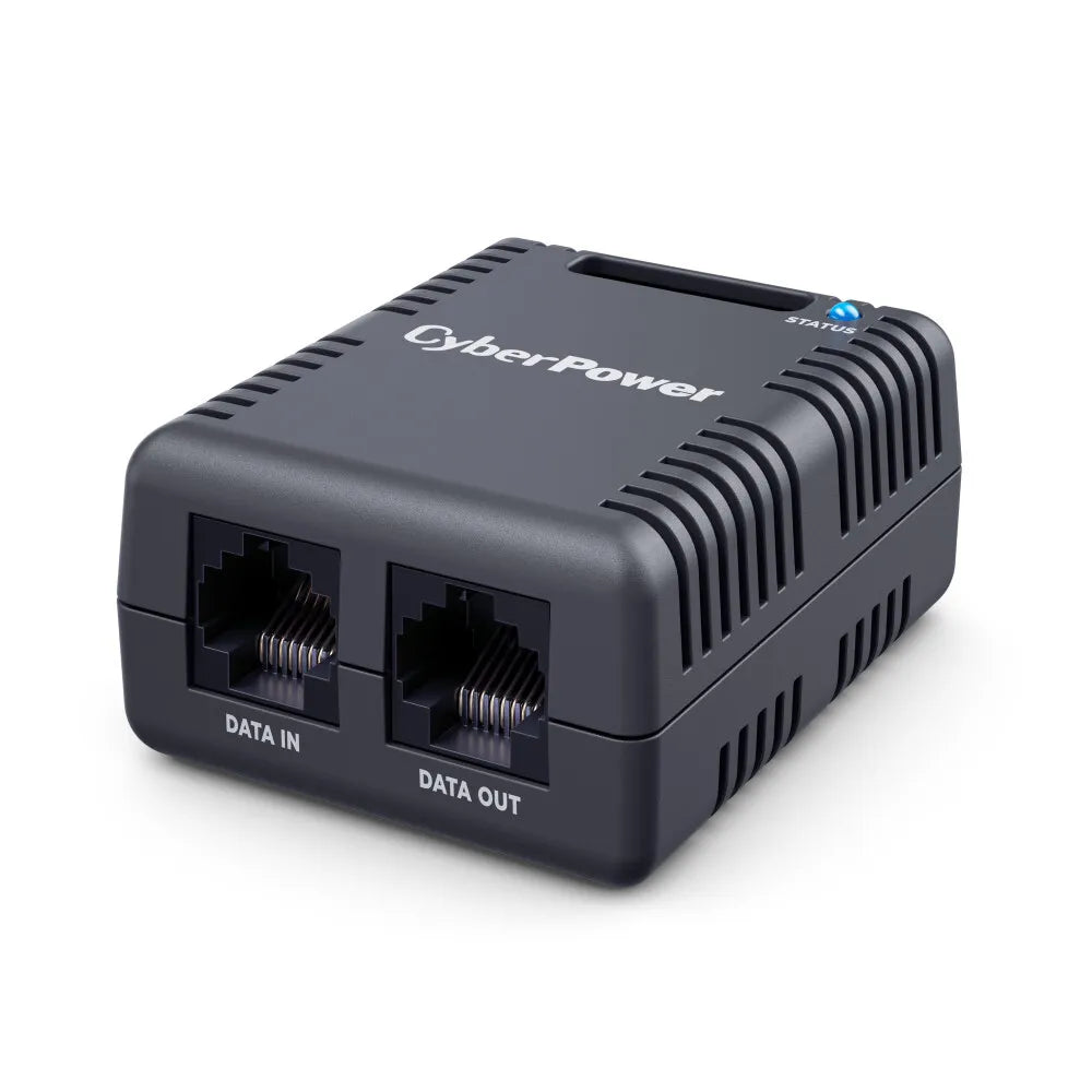 CYBERPOWER - SNEV001 - 4 input contact closures, RJ45 Ethernet port x 2, 10 ft cable, 3 year warranty, Daisy chain x 8 maximum