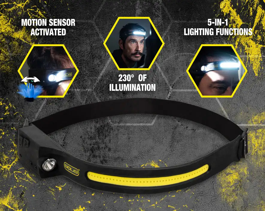 Jonard Tools - SOL-H1 - Solis™ Rechargeable LED Flex Headlight