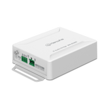 Hanwha - SPA-B1000 - IP Audio Bridge, Background Music, Analog Audio Input (L, R : +6dBV Max line IN level), 1GB Internal Storage, Single Micro SD slot (Up to 32GB), Built in Relay, SUNAPI, PoE