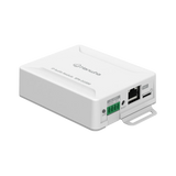Hanwha - SPA-D1000 - IP Audio Module, Scheduler, Background Music, Text To Speech, 10W / 8 Ohm Analog Speaker Output, 1GB Internal Storage, Single Micro SD slot (Up to 32GB), Built in Relay, SUNAPI, Onvif, SIP, P2P-SIP, PoE, PoE+