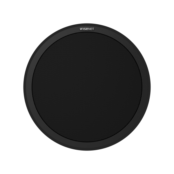 Hanwha - SPA-P100B - IP Audio Speaker, Two-way audio, Scheduler, Background Music, Text To Speech, 10W Amp, 101dB Output, Freq. Range 130Hz-20kHz, 1GB Internal Storage, Single Micro SD slot (Up to 32GB), Built in Relay, SUNAPI, Onvif, SIP, P2P-SIP, P