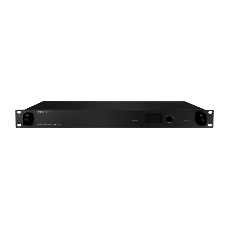 Hanwha - SPA-S1000 - IP Audio Server, Scheduler, Background Music, Text To Speech, SUNAPI, Onvif