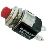 SECO-LARM - SS-032Q/RD - Red N.O. Momentary pushbutton switch for 1/2" hole. Sold in multiples of 10 (price is for 1 pc).