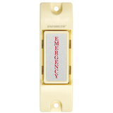 SECO-LARM - SS-075CQ - "EMERGENCY" Button. NO/NC Momentary Contact. Contact rated 0.5A@12VDC.Sold in multiples of 10 (price is for 1 pc).