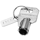 SECO-LARM - SS-090KN-X - Extra pre-cut keys for SS-090 series and the SS-095 series key locks. Key #1310. Sold in multiples of 5 (price is for 1 pc).