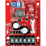 SECO-LARM - ST-1206-1.5AQ - Power Supply Charger. Provides 6 or 12 VDC regulated output at 1.5A continuous and 2A peak.