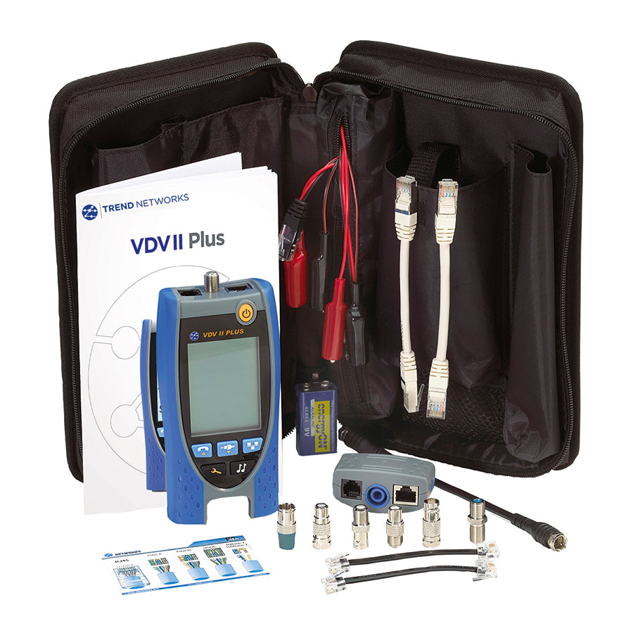Simply 45 - ST-158002 - VDV II PLUS Voice, Data and Video Tester with 2.9