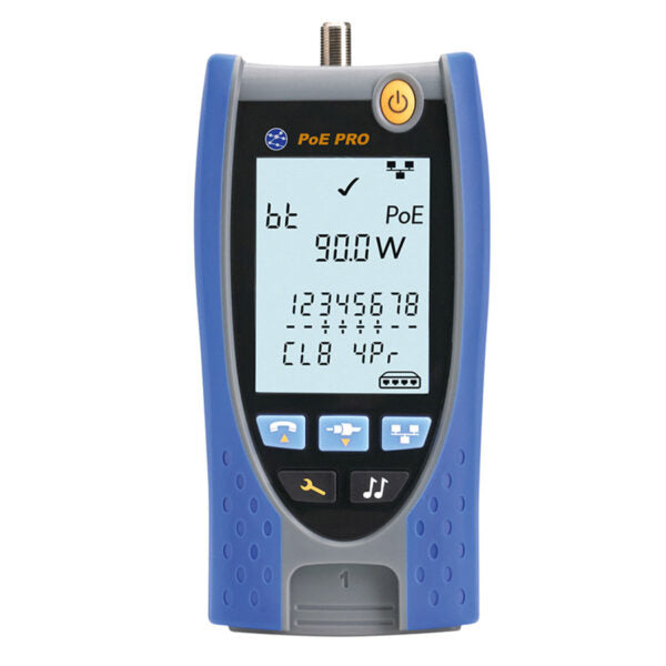 Simply 45 - ST-158006 - PoE PRO AnyWARE Verifier VDV II Tester with 2.9