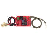 SECO-LARM - ST-BD01Q - Low Battery Cutoff. Prevents the deep discharge of backup batteries. Selectable input 12 or 24VDC. Adjustable voltage cut-off and restore point.