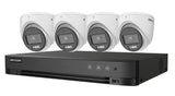 HIKVISION - T7204U1TA4C - 4-ch 5MP Turbo Kit, 4cam+1TB