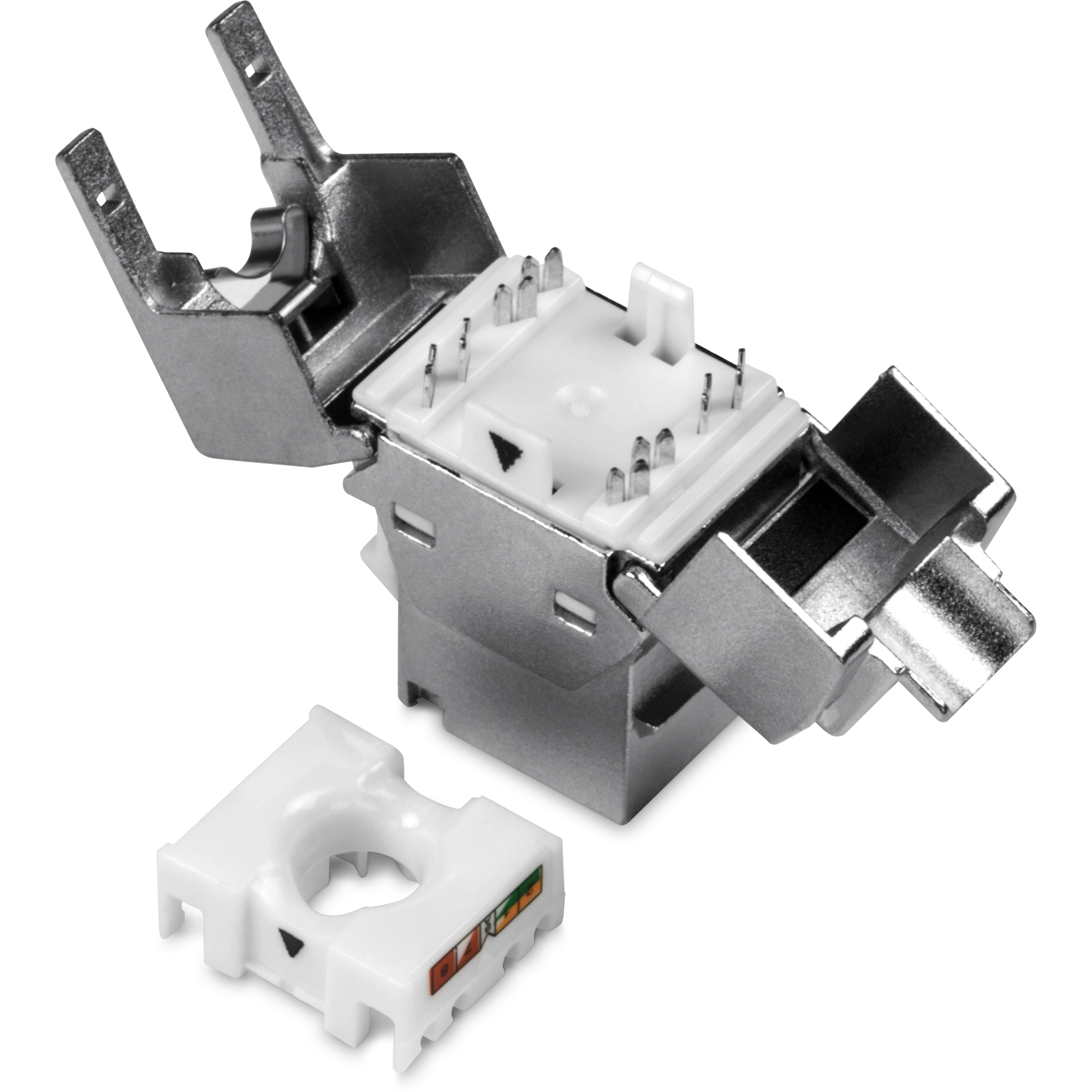 TRENDNET - TC-K06C6A - 6 Pack Cat6a RJ-45 Shielded Keystone Jack