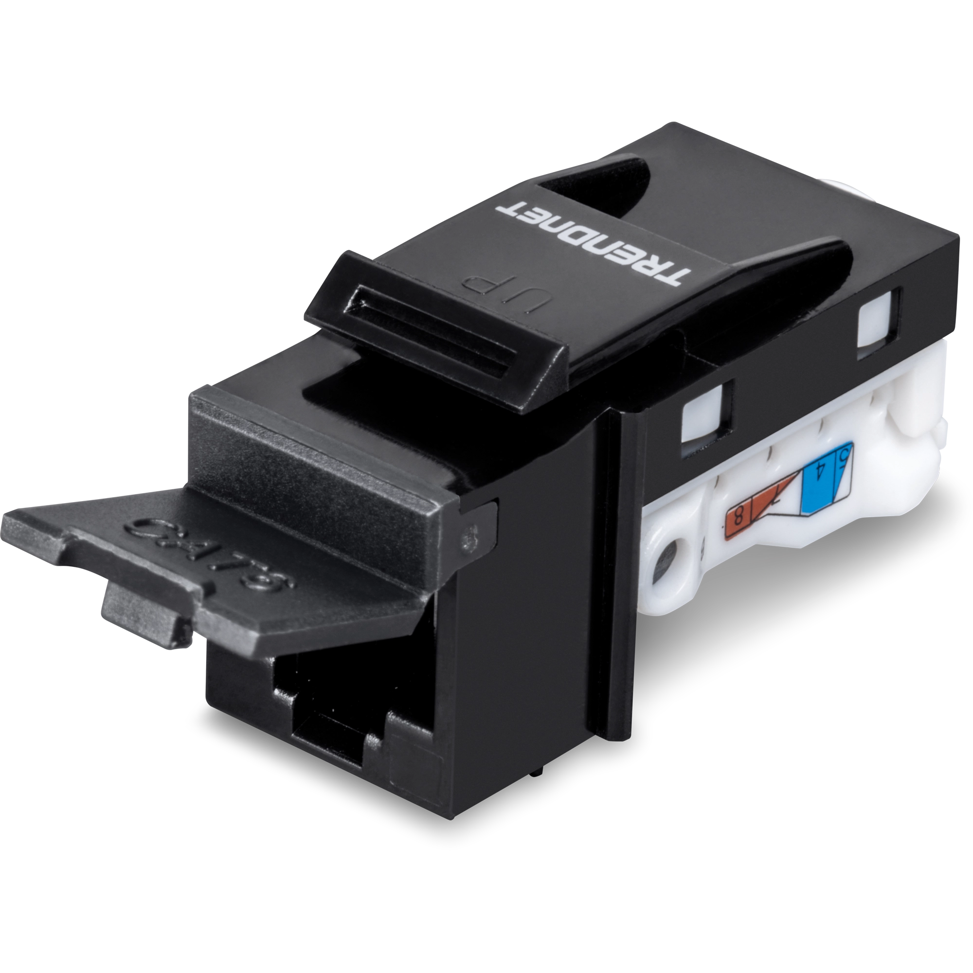 TRENDNET - TC-K25C6BK - 25 Pack Cat6 RJ-45 Keystone Jack, Black