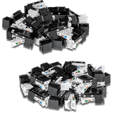 TRENDNET - TC-K50C6BK - 50 Pack Cat6 RJ-45 Keystone Jack, Black
