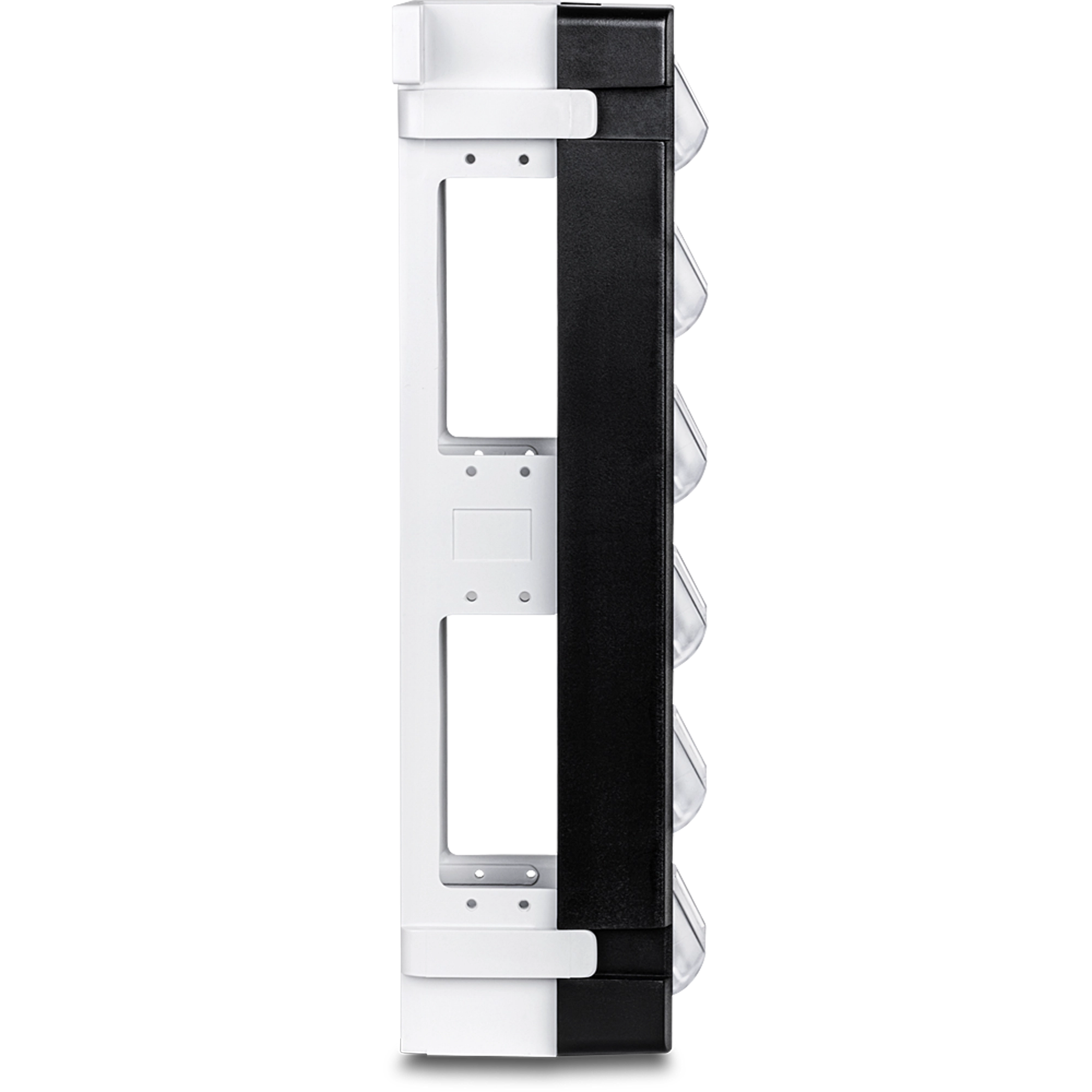 TRENDNET - TC-KP12V - 12-Port Blank Angled Wall Mount Keystone Patch Panel