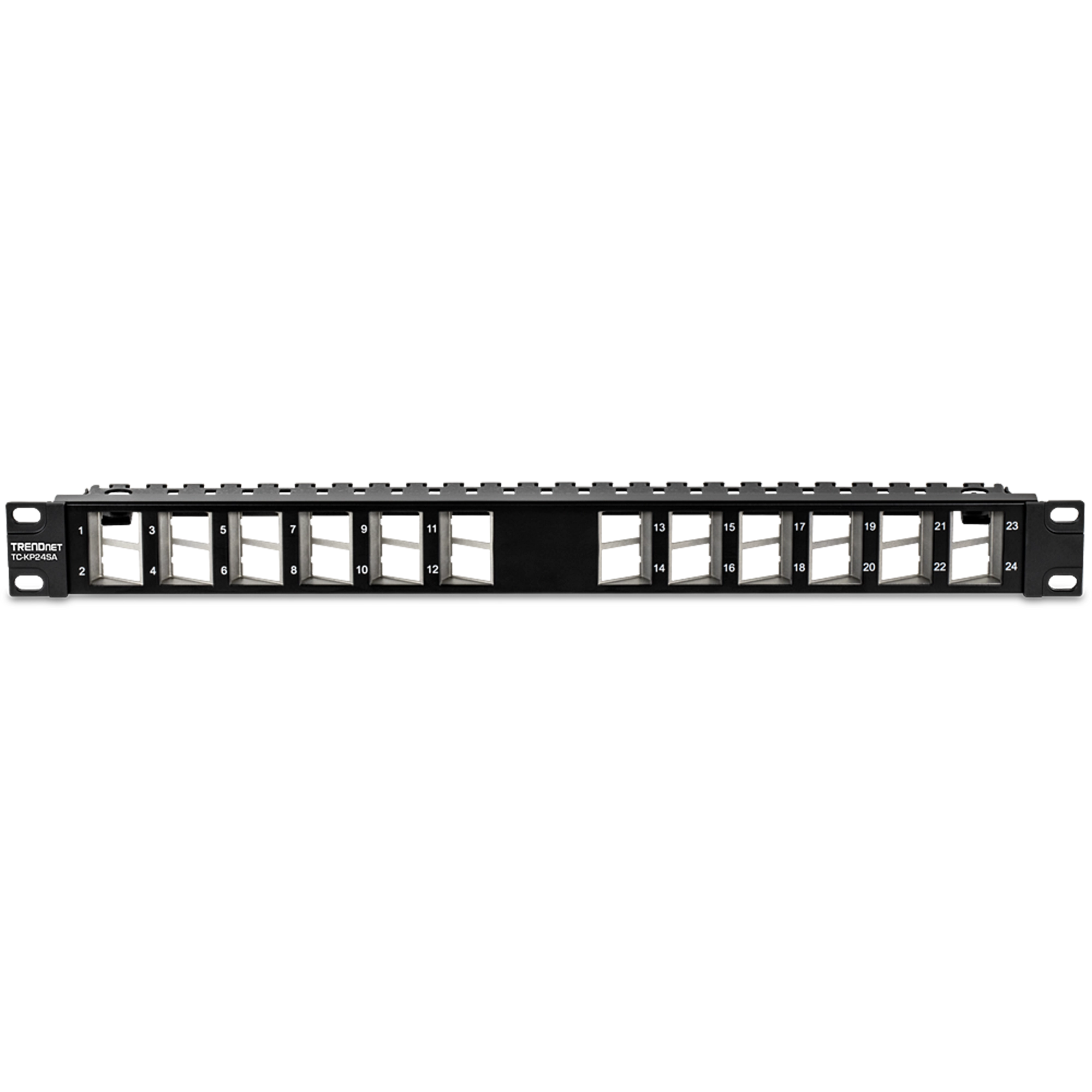 TRENDNET - TC-KP24SA - 24-Port Blank Angled Keystone