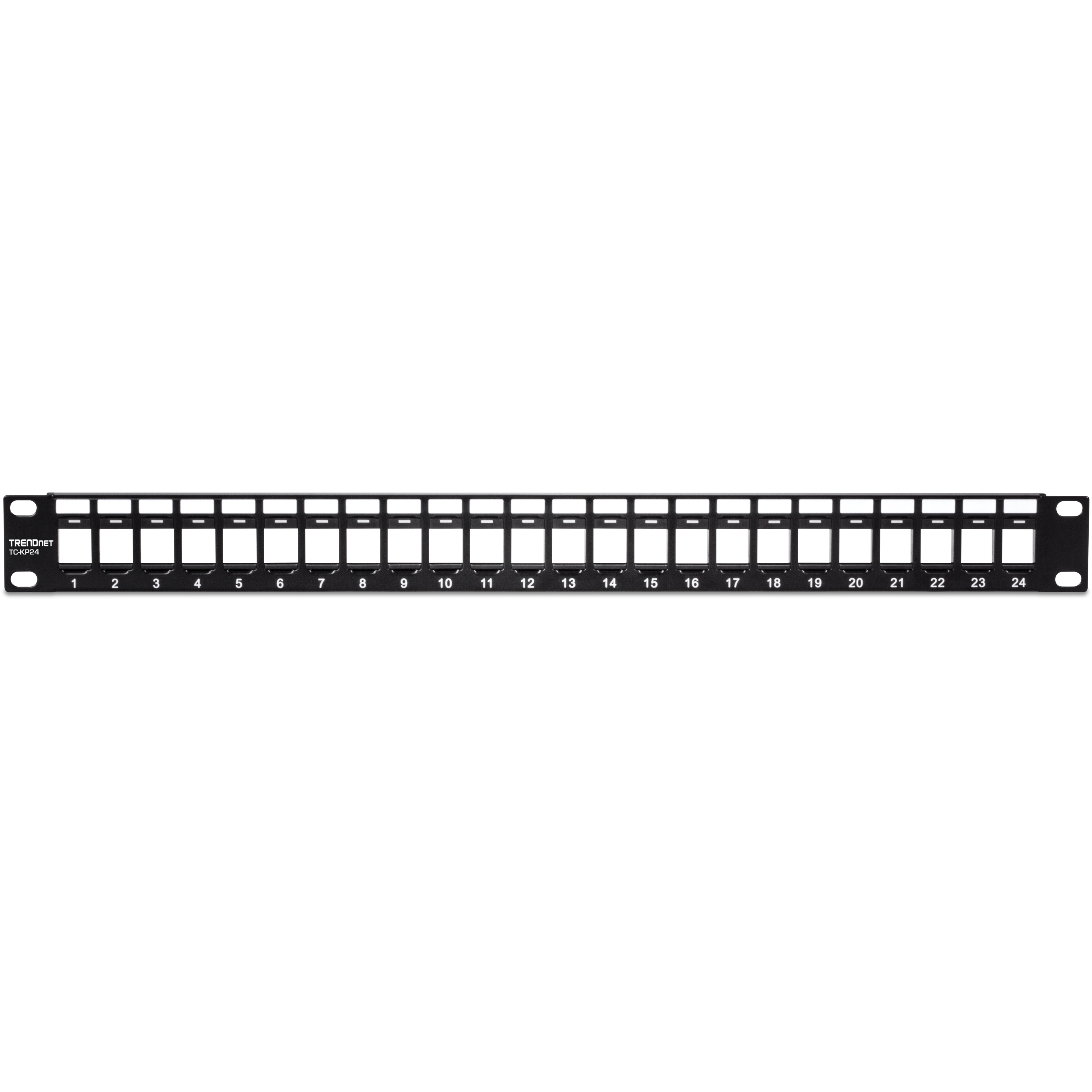 Trendnet - TC-KP24/2 - 2-Pack 24-Port Blank Keystone 1U Patch Panel