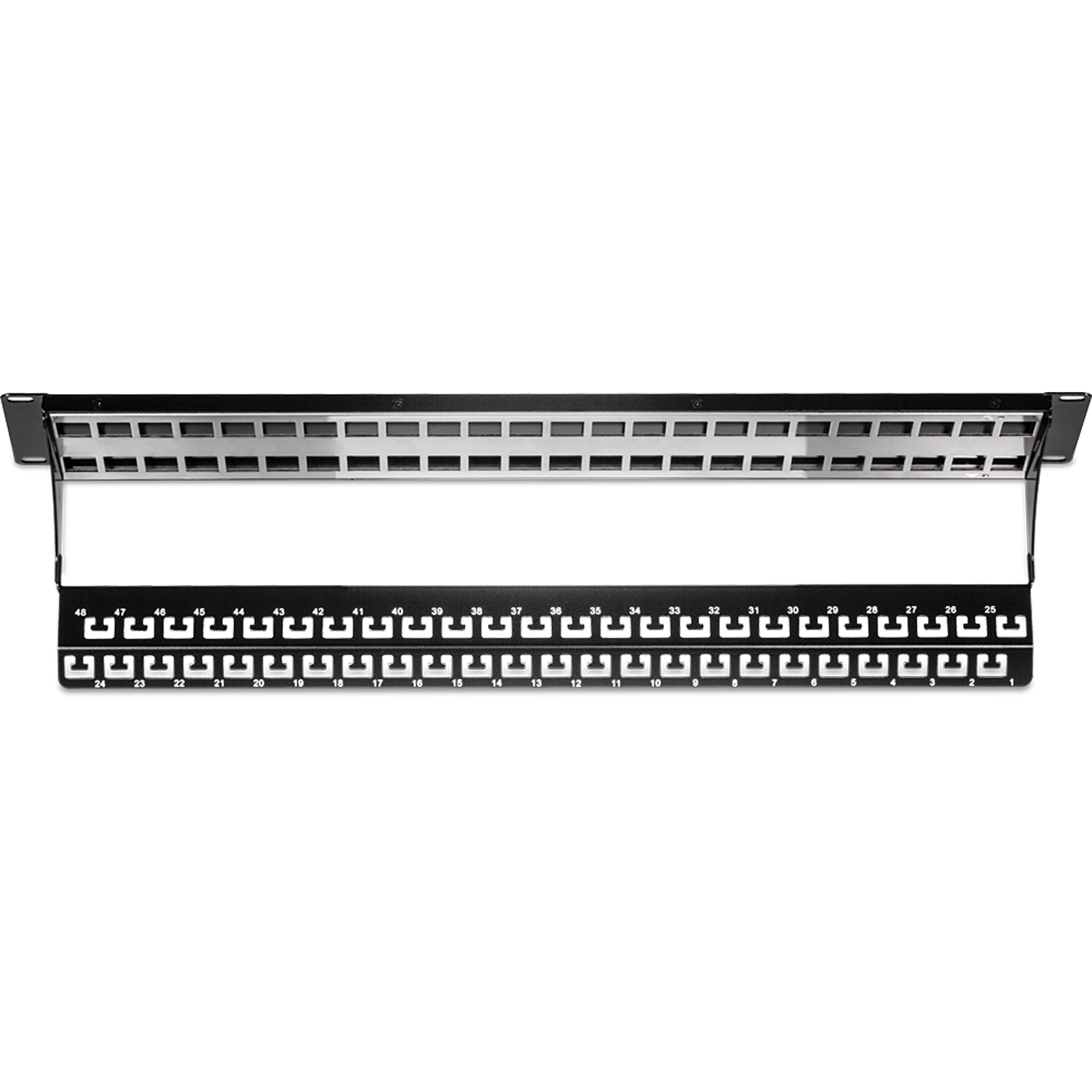 TRENDNET - TC-KP48S - 48-Port Blank Keystone Shielded Patch Panel