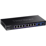 TRENDNET - TEG-3102WS - 10-Port 2.5G Web Smart Switch