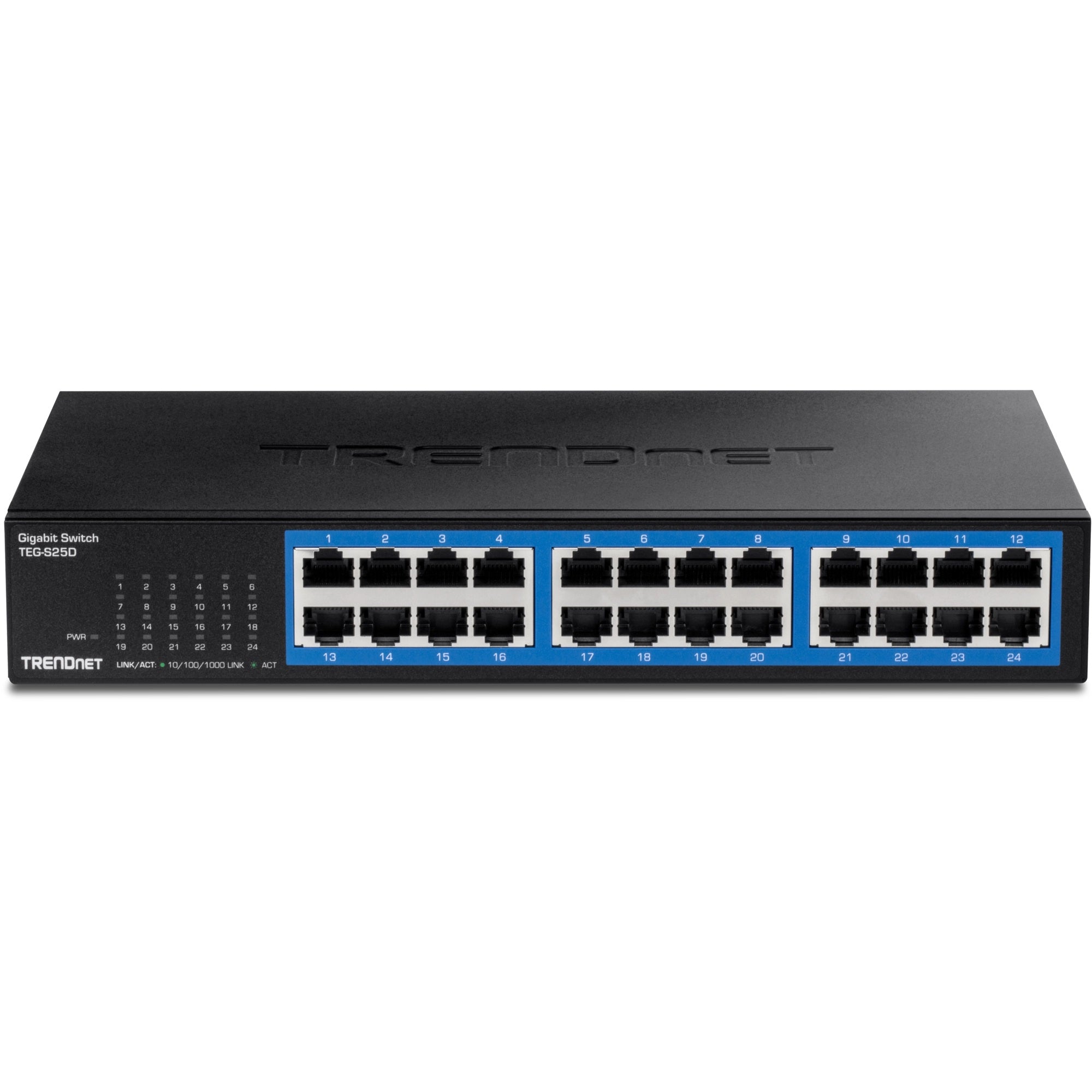 TRENDNET - TEG-S25D - 24-Port Gigabit Desktop Switch /w metal case
