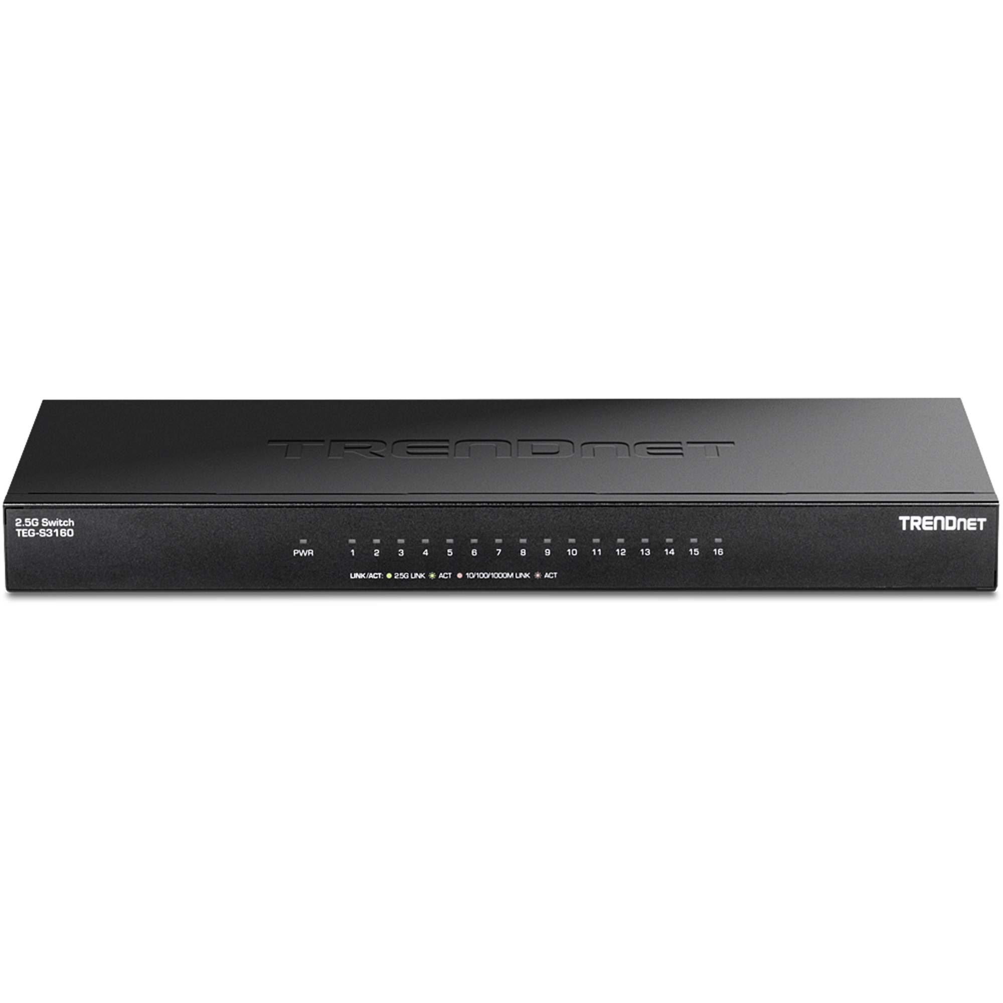 TRENDNET - TEG-S3160 - 16-Port Unmanaged 2.5G Desktop Switch