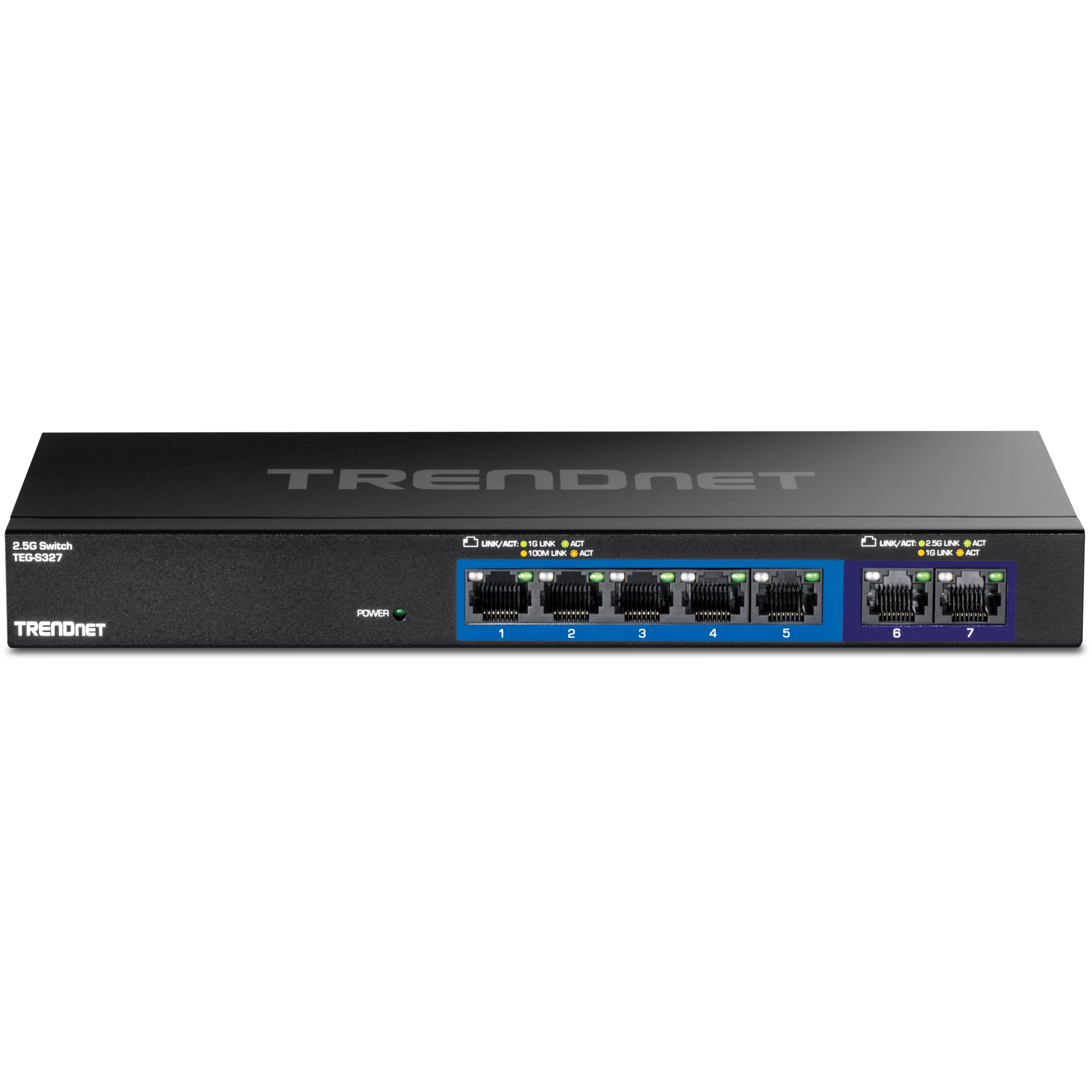 TRENDNET - TEG-S327 - 7-port Multi-Gig Switch