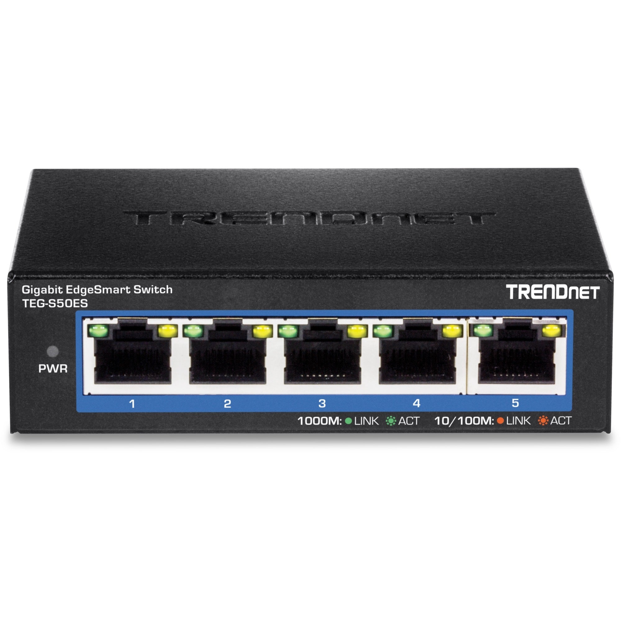 TRENDNET - TEG-S50ES - 5-Port Gigabit EdgeSmart Switch