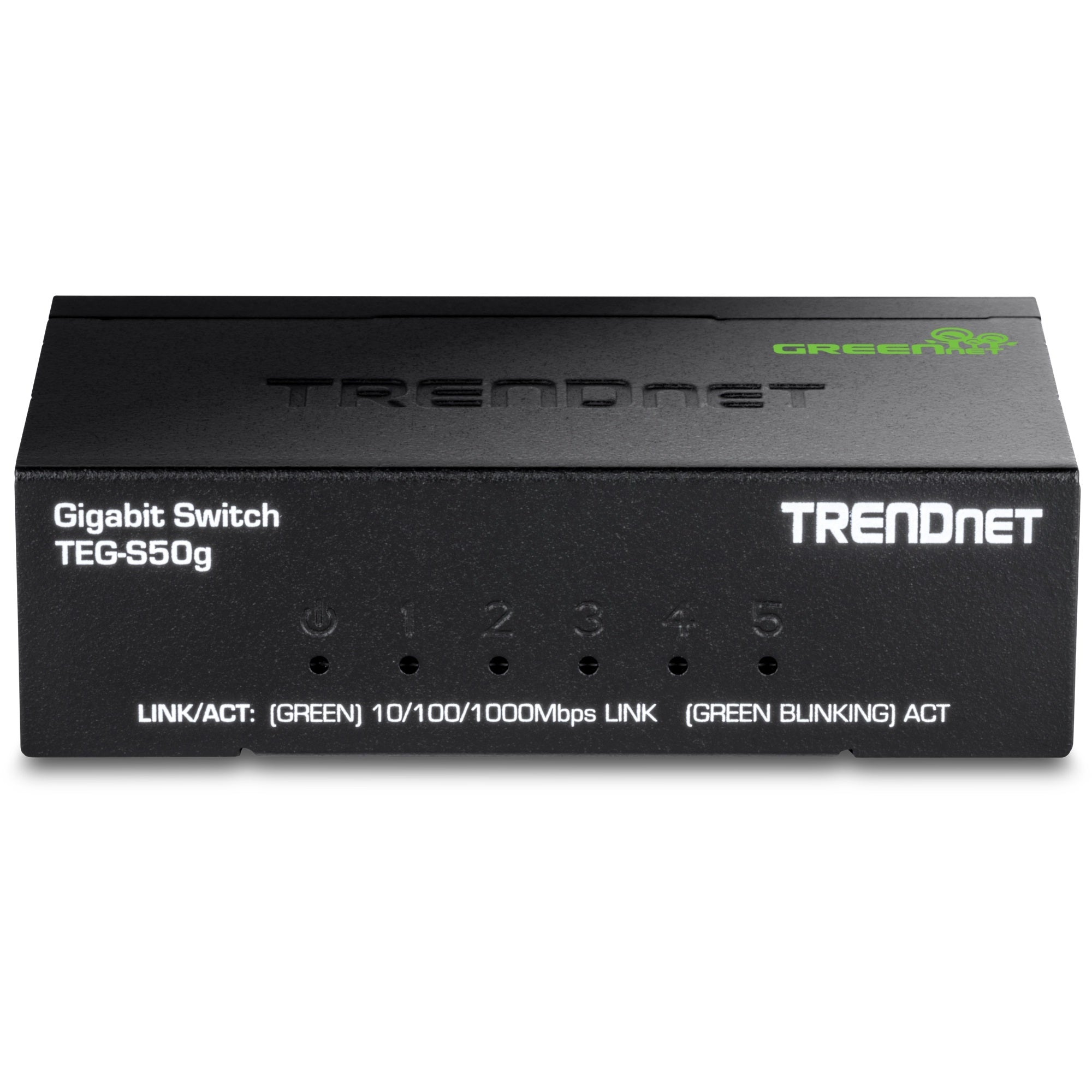 TRENDNET - TEG-S50g - 5-port Gigabit GREENnet Mini Switch (Metal)