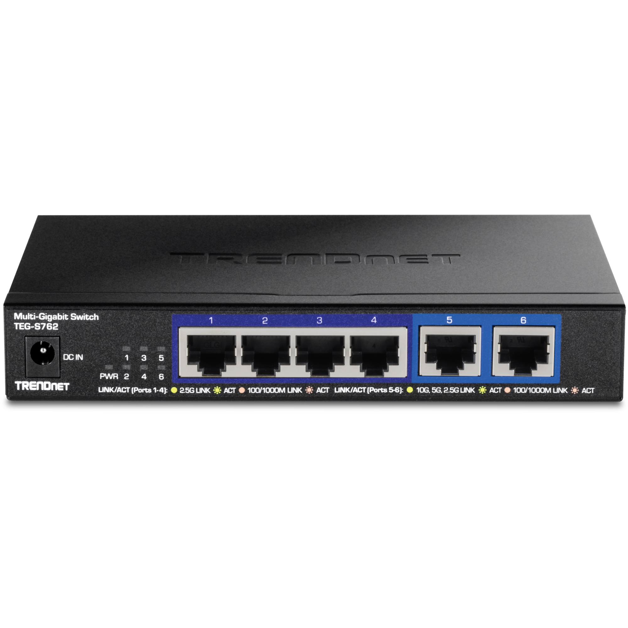 TRENDNET - TEG-S762 - 6-Port 10G Switch