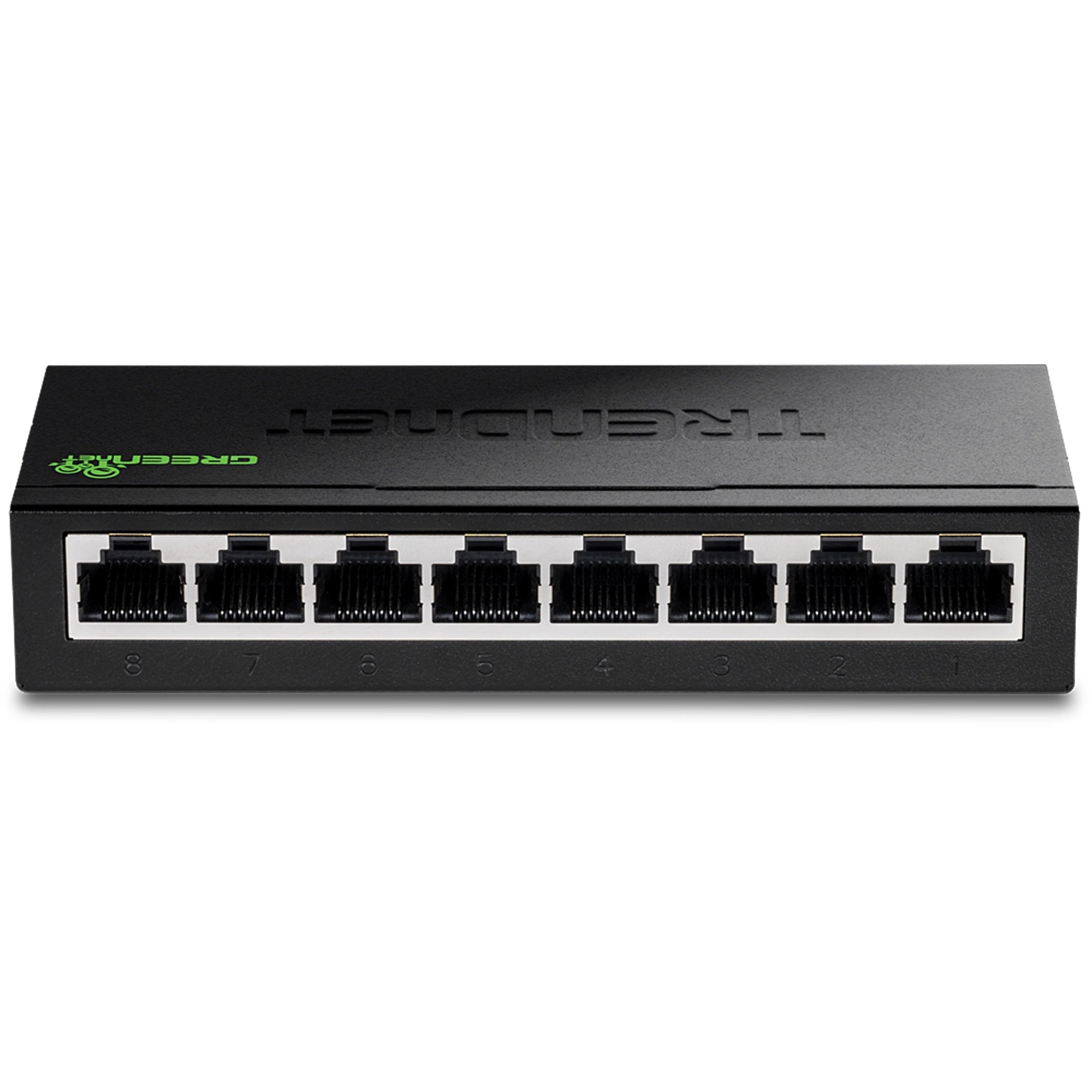 TRENDNET - TEG-S80g - 8-port Gigabit GREENnet  Mini Switch (Metal)