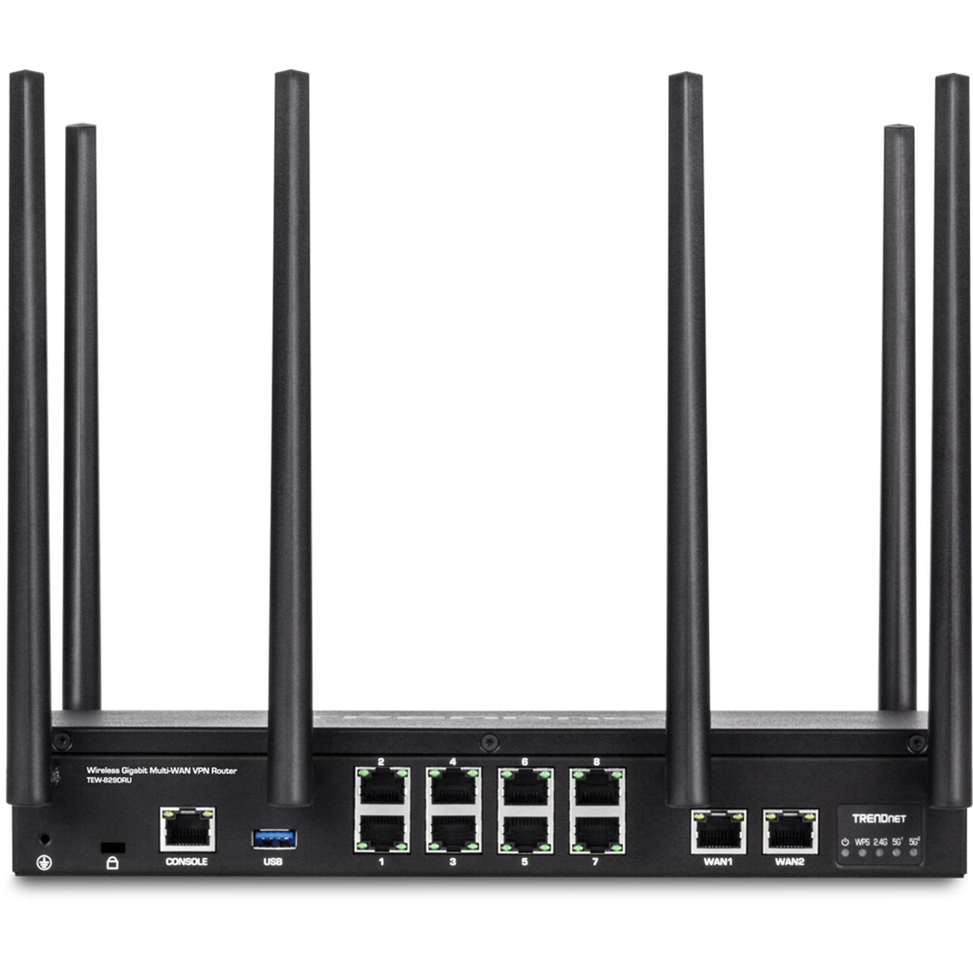 Trendnet - TEW-829DRU(CA) - AC3000 Wireless Gigabit Multi-WAN VPN SMB Router