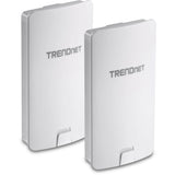 TRENDNET - TEW-840APBO2K (CA) - AC1200 High Power Outdoor PoE Preconfigured Point-to-Point Bridge Kit PoE Access Point (IPX6)