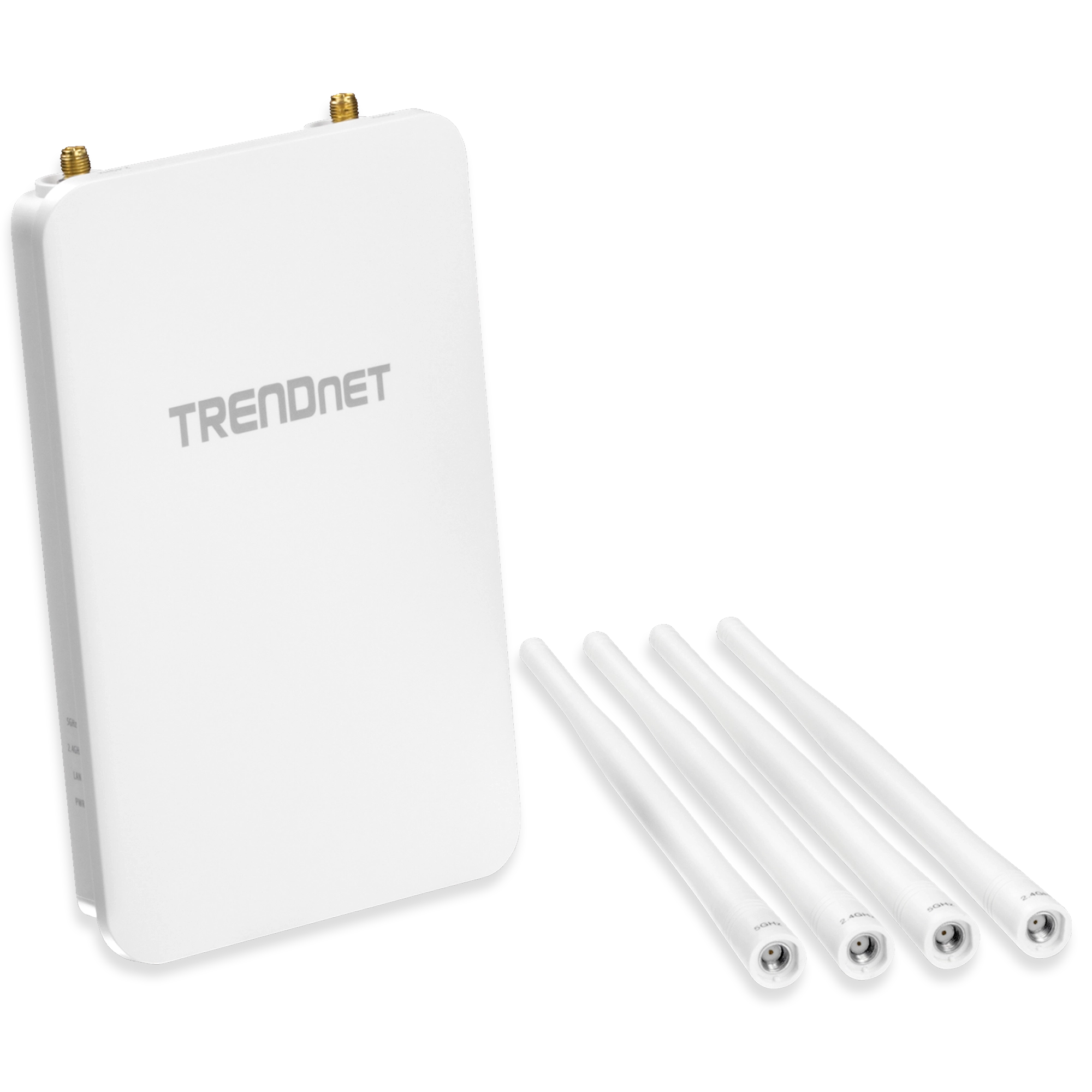 Trendnet - TEW-841APBO(CA) - 5dBi Wireless AC1200 Outdoor PoE+ Omni Directional Access Point