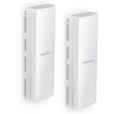 TRENDNET - TEW-940APBO2K - 14 dBi WiFi 6 AX1200 Outdoor PoE Preconfigured Point-to-Point Bridge Kit
